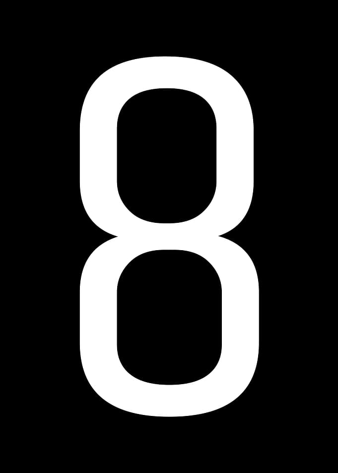 Number 8