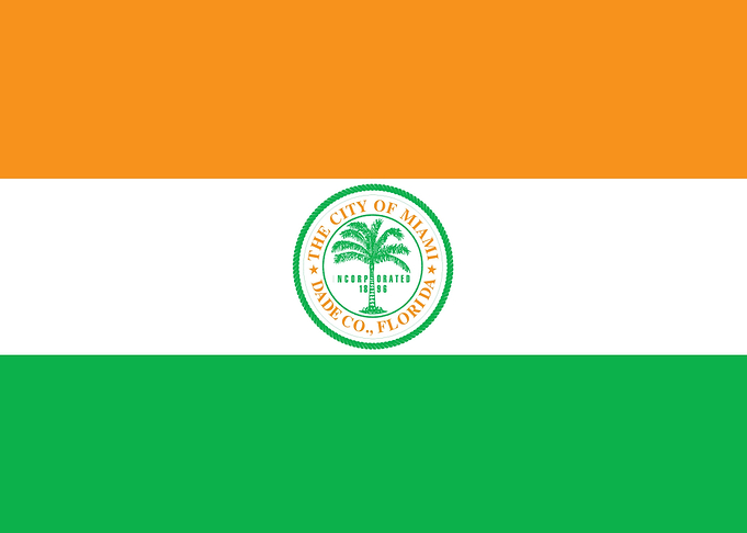 Miami Florida flag