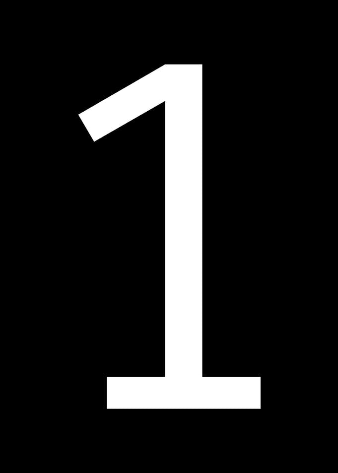 Number 1