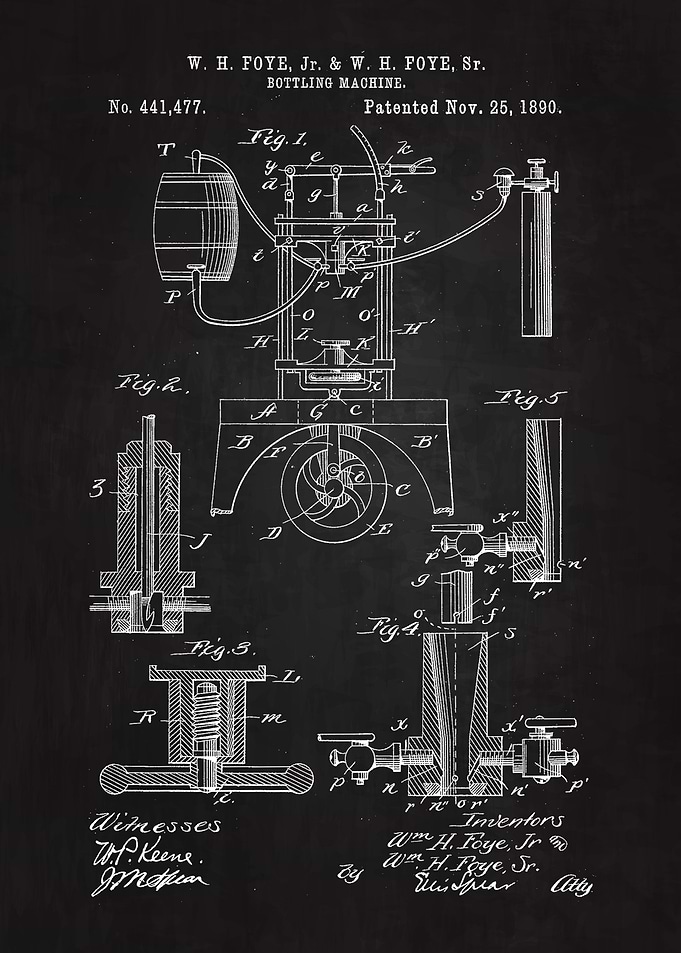 1890 Bottling Machine
