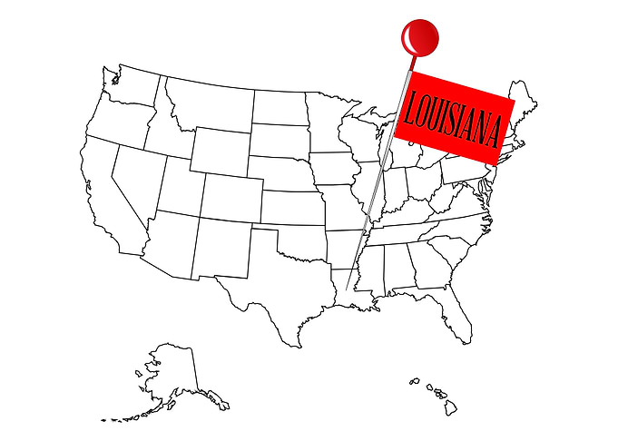 Knob Pin Louisiana