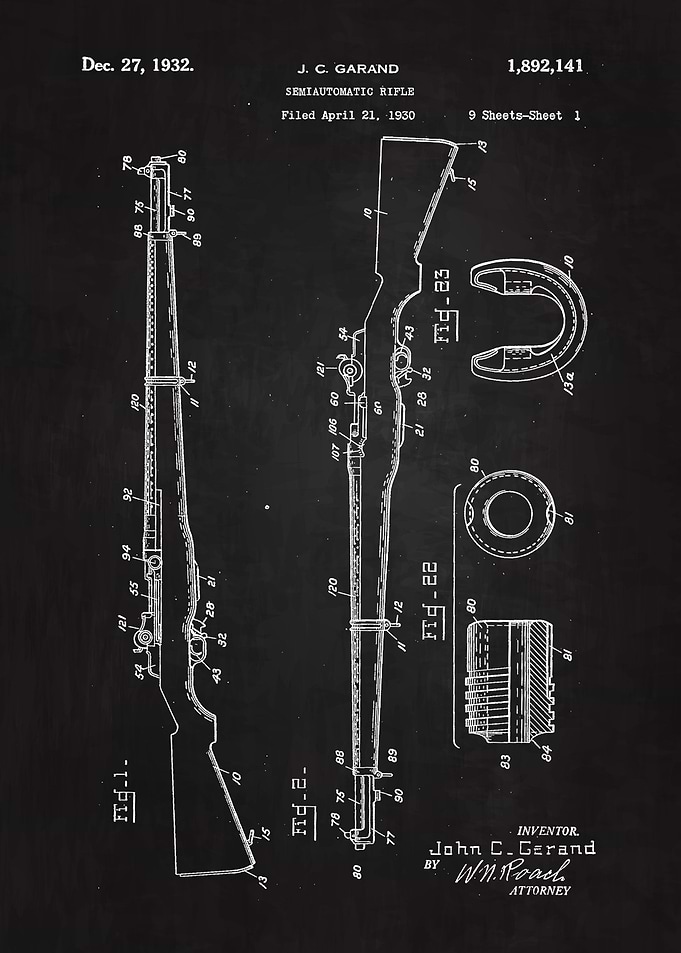 1930 Rifle Patent