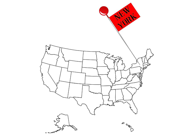 Knob Pin New York