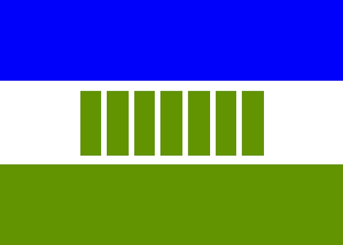 Ovambo people flag