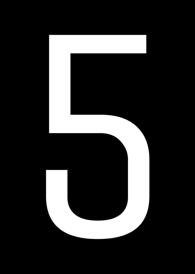 Number 5