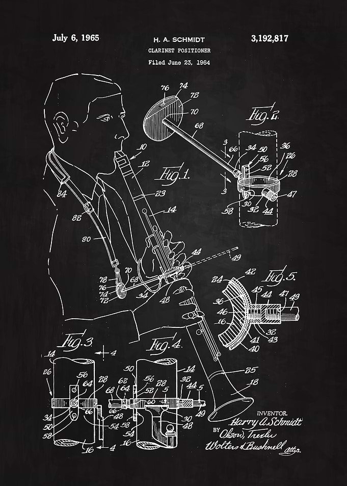 1965 Clarinet Positioner