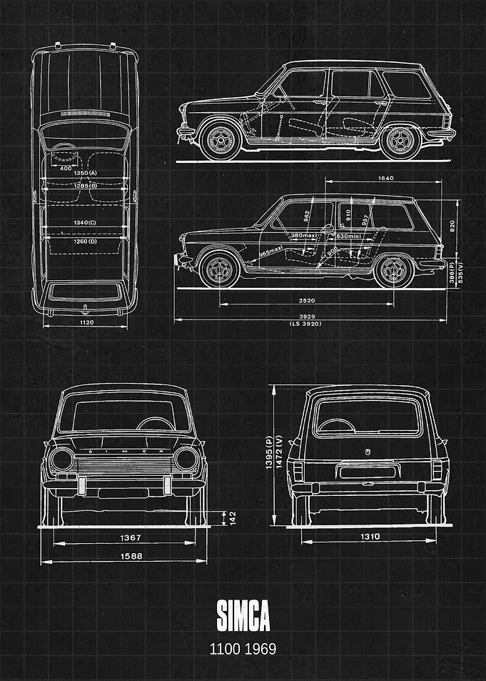 Simca 1100 1969