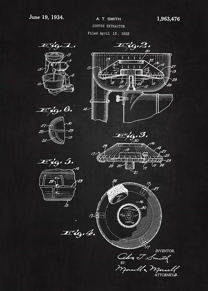 1934 Coffee Extractor