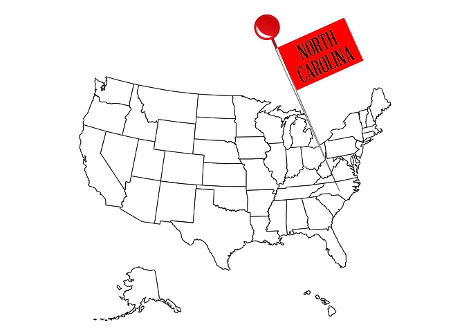 Knob Pin North Carolina