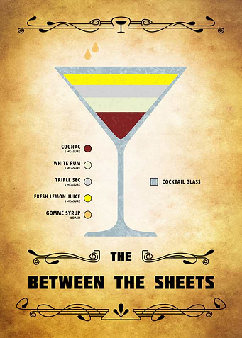 Bewteen The Sheets Cocktai