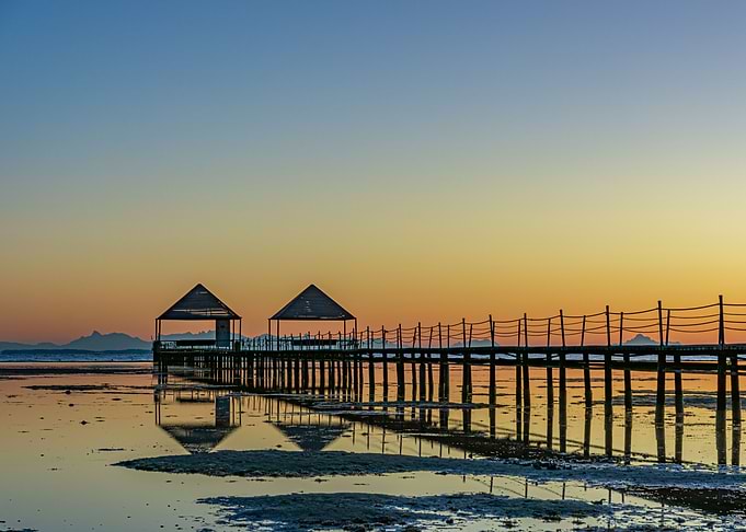 Sunrise at the Red Sea