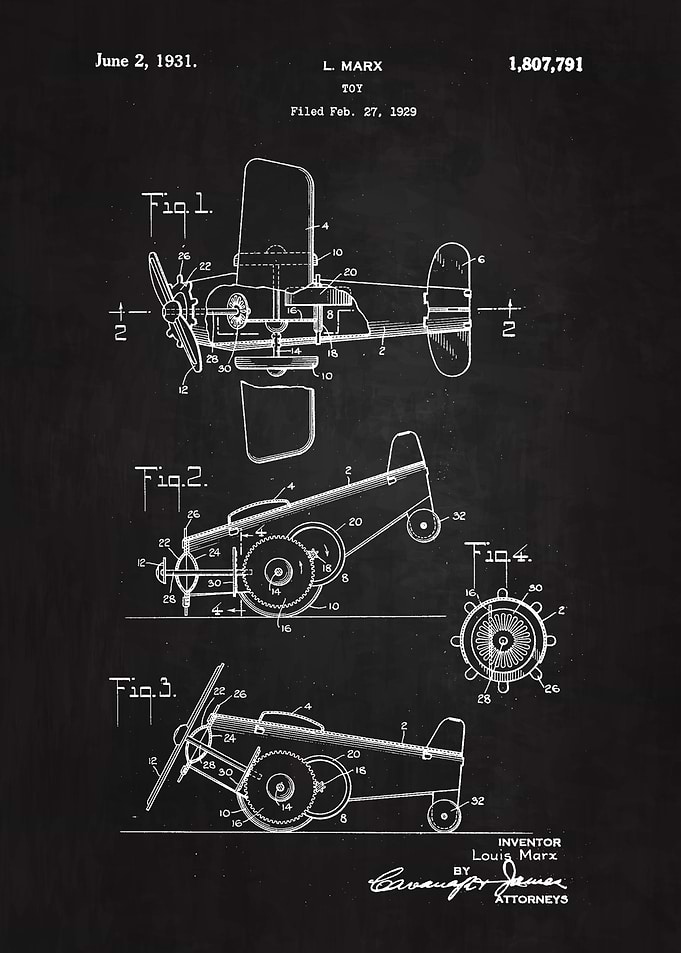 1931 Toy Airplane
