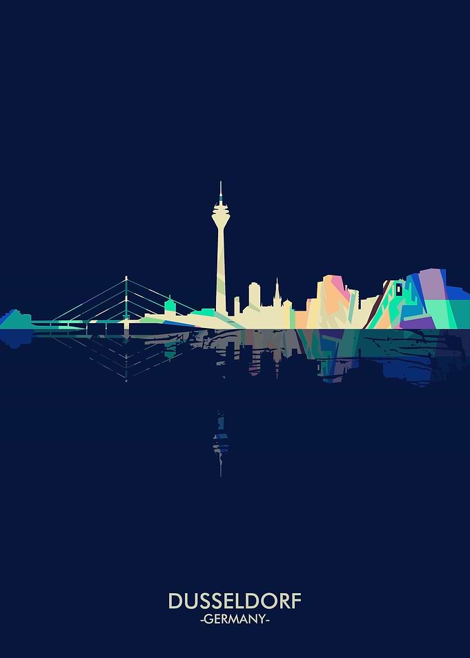 Dusseldorf Skyline