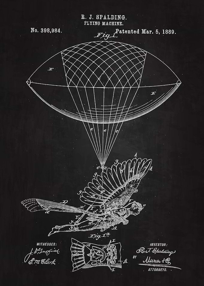 1889 Flying Machine1 Art