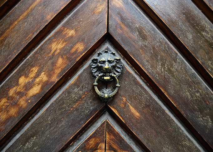 lion head knocker