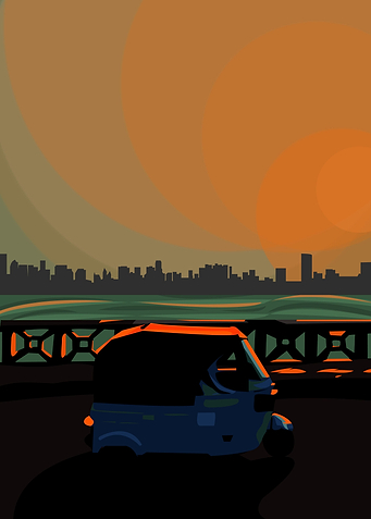 Dusk in Jakarta