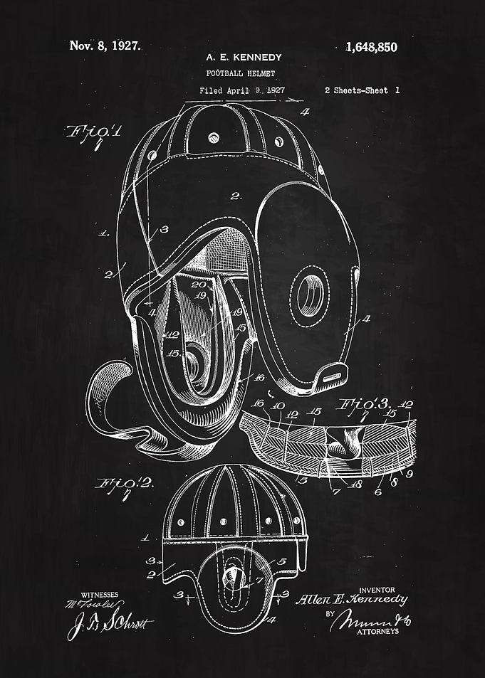 1927 Football Helmet