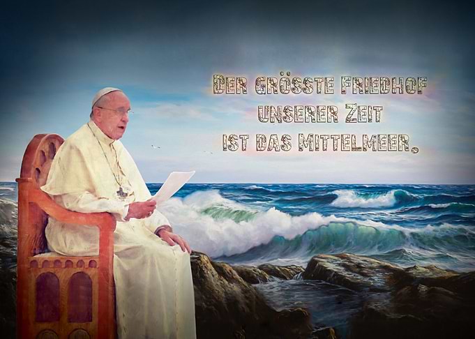 Pope speaks about refugees
