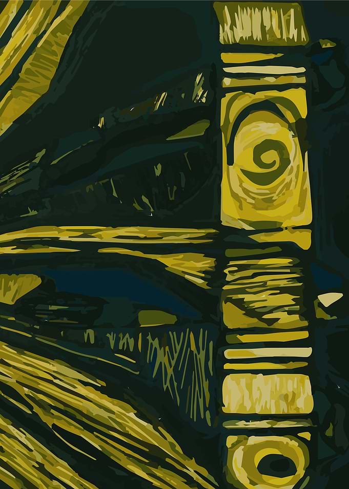 Sunflower abstract