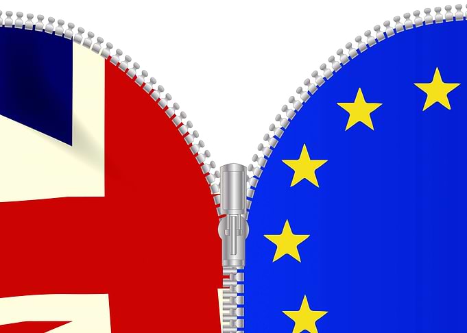 Brexit UK EU Split Zipper