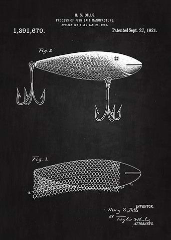 1921 Fish Bair Patent