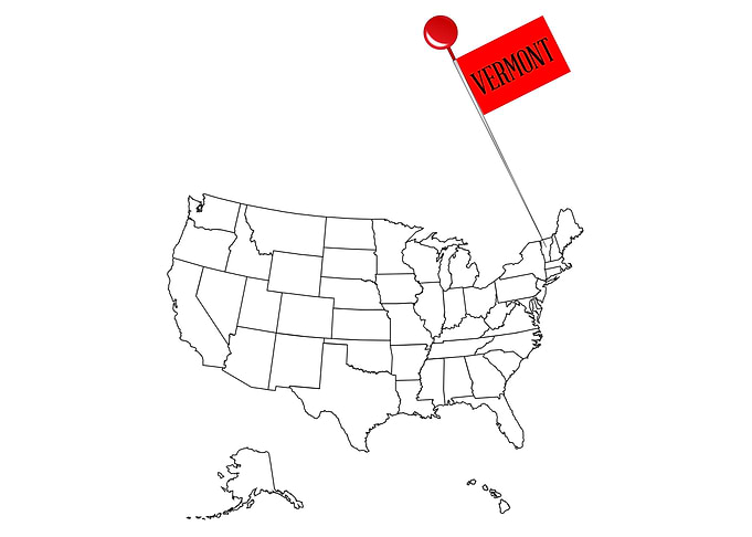 Knob Pin Vermont