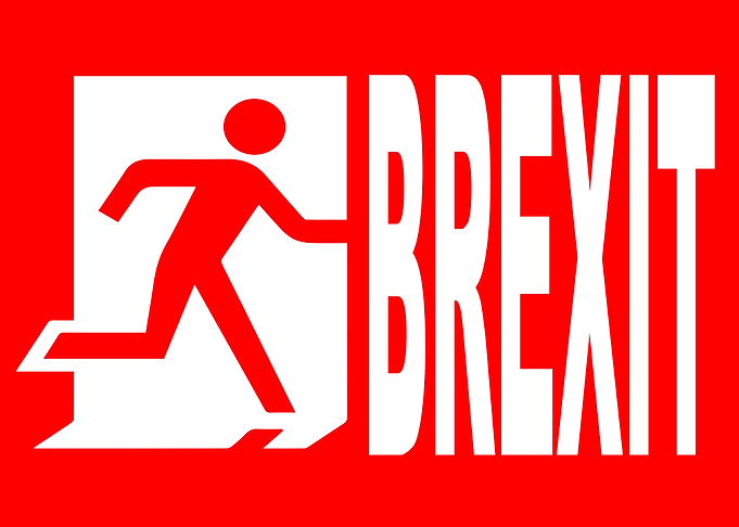 Emergency Brexit Sign
