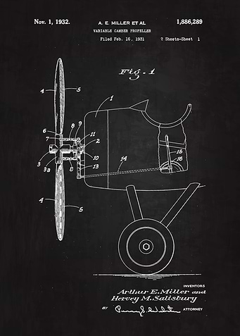 1932 Camber Propeller Art