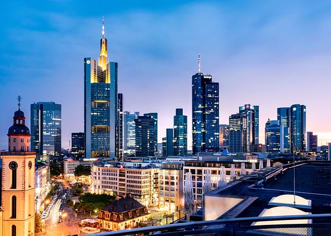 Frankfurt City Skyline