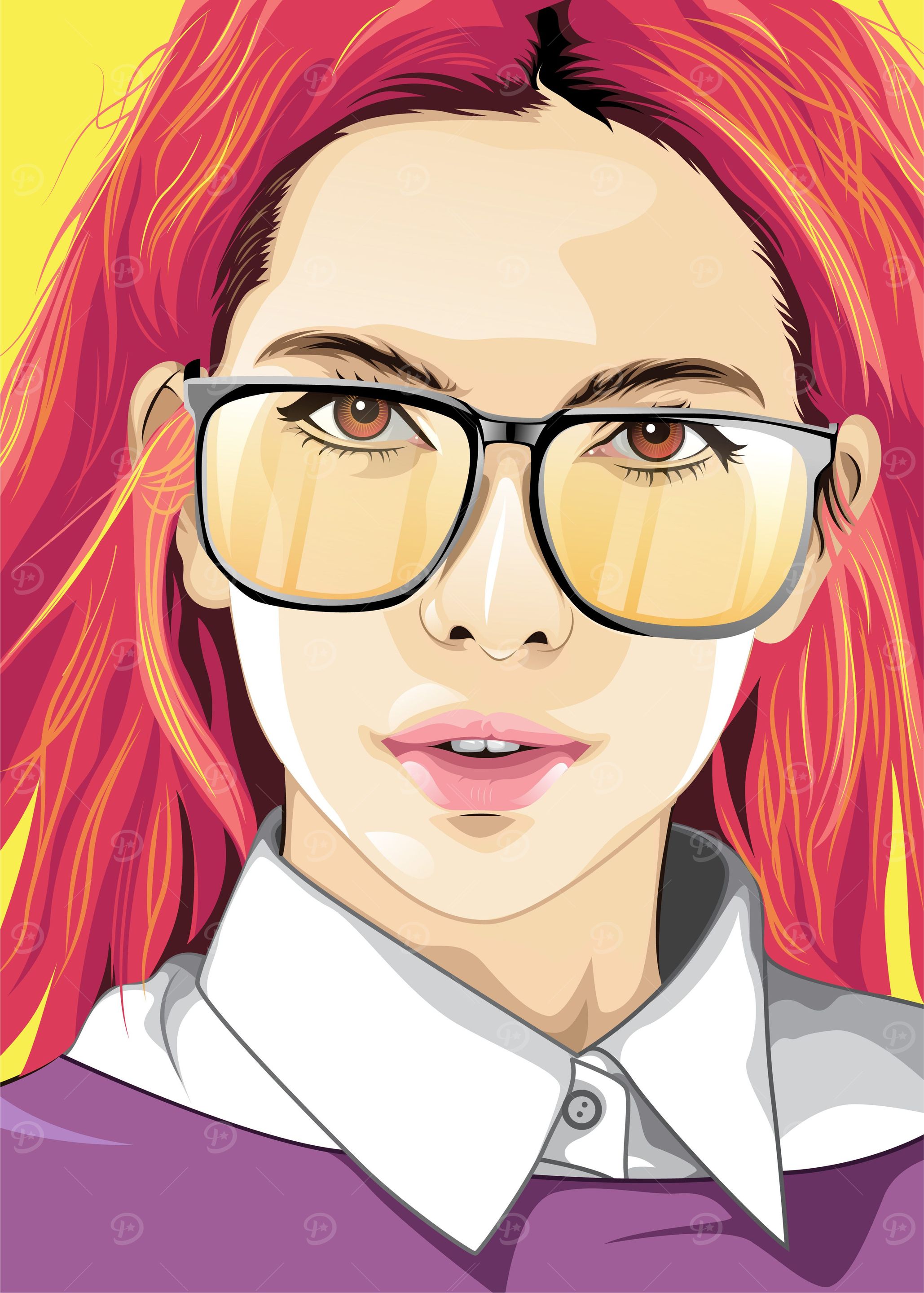 Sunglasses Red Woman