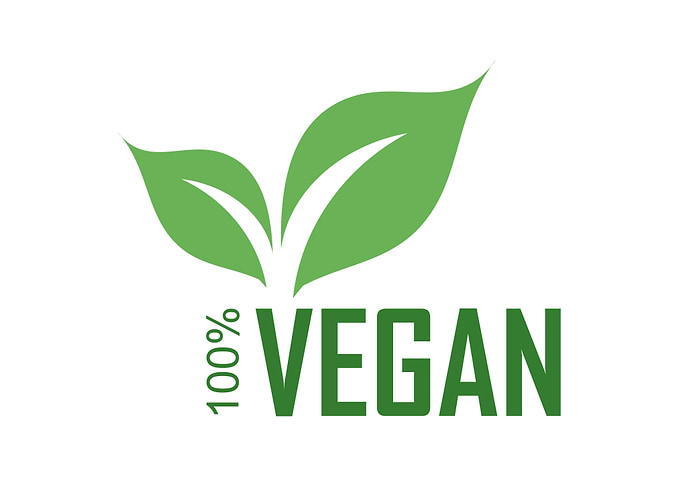 Hundred percent Vegan