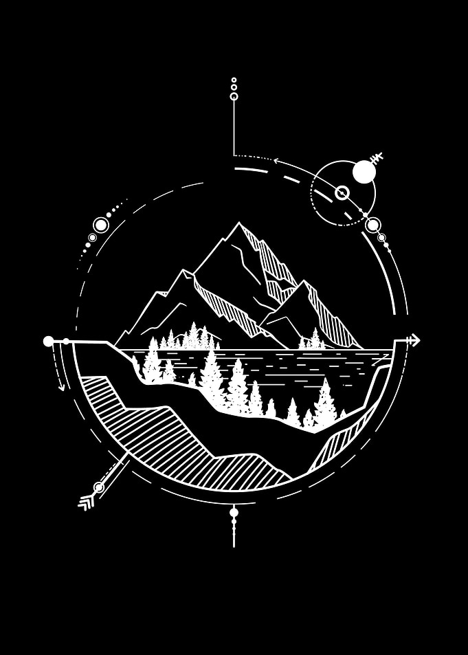 Mountains scenery