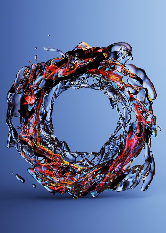 The splash