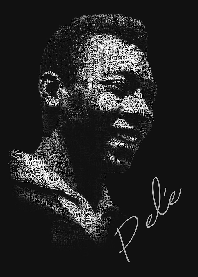 Pele Legend Footballer