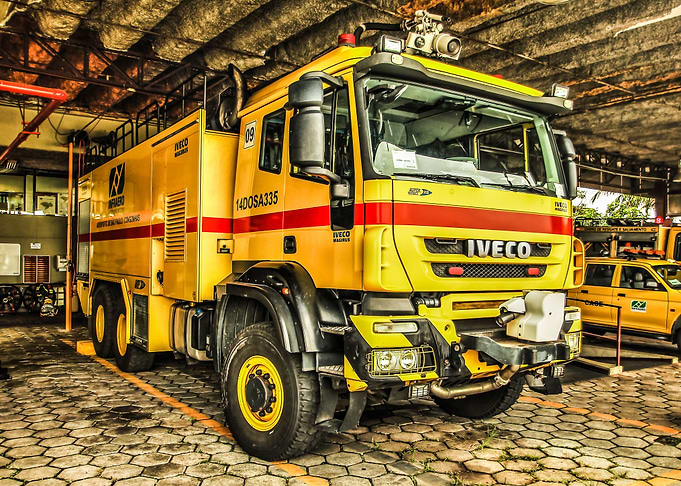 Fire Engine Iveco Magirus
