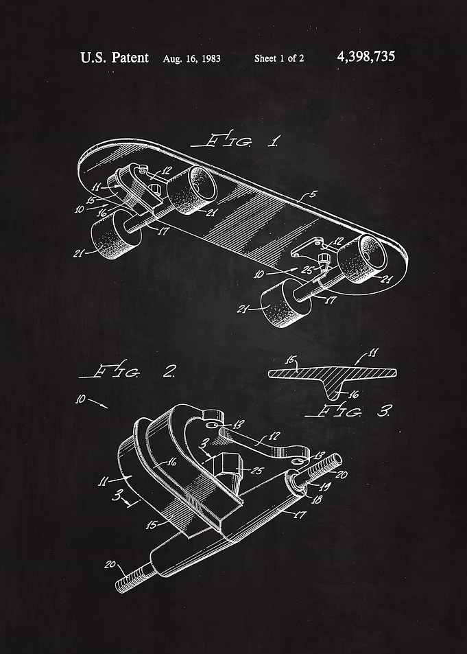 1983 Skateboard Art