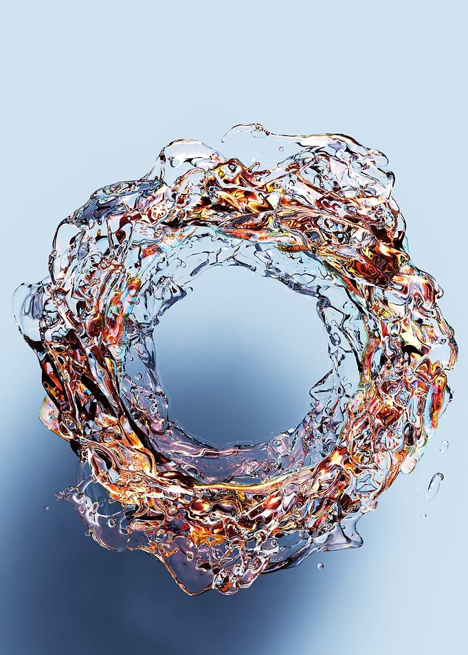 The splash