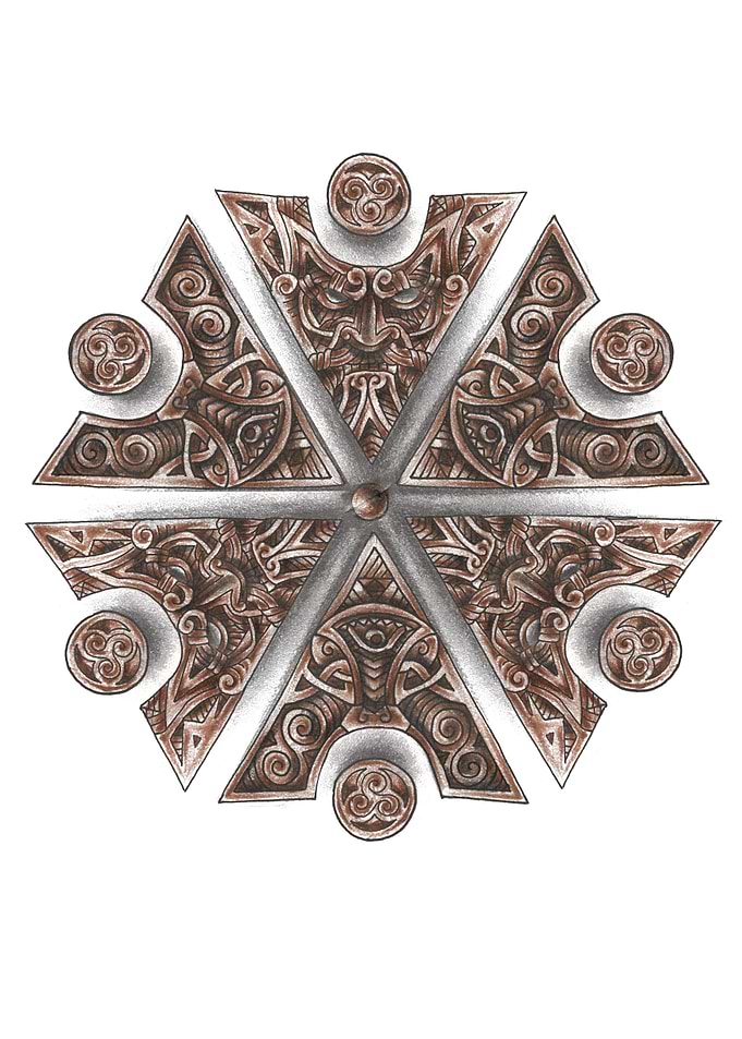 Perun old norse slavic art