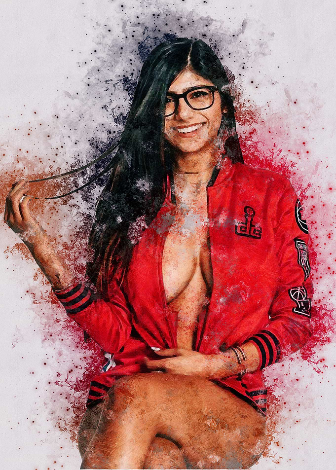 mia khalifa very smile