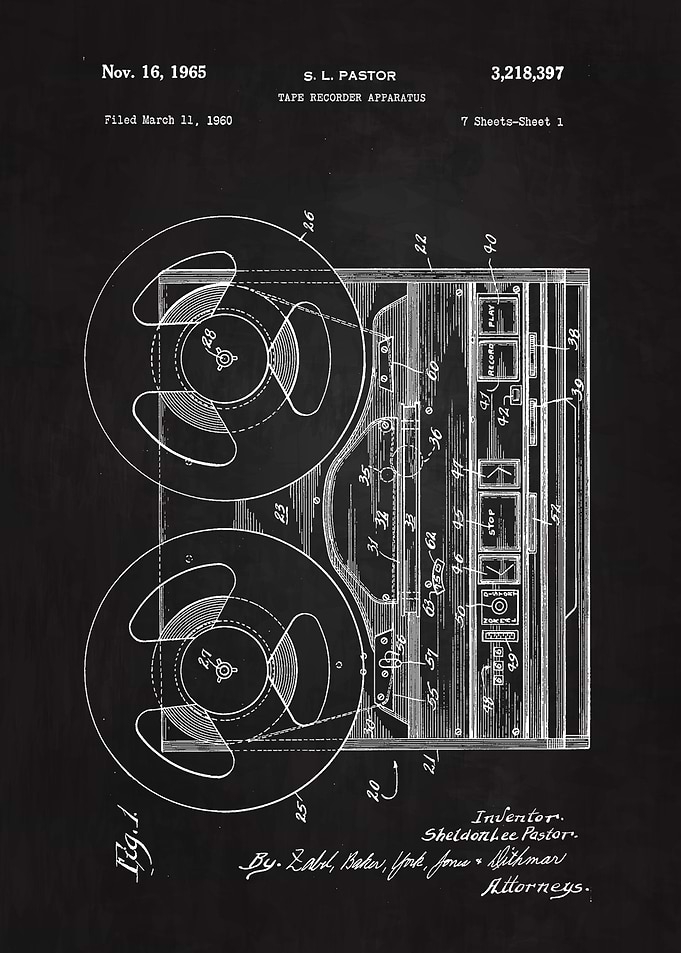 1965 Tape Recorder