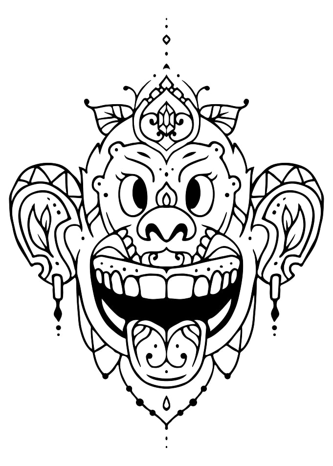 Monkey Mandala