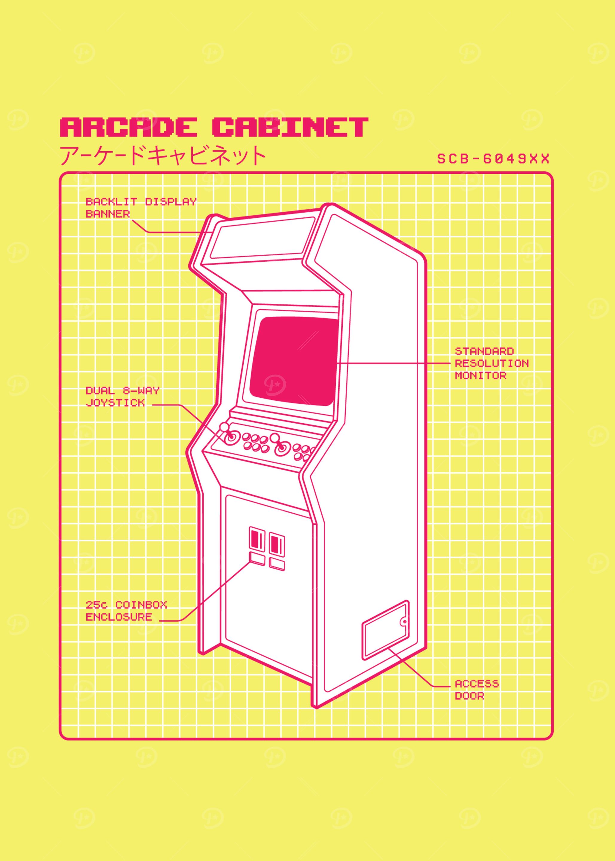 Retro arcade