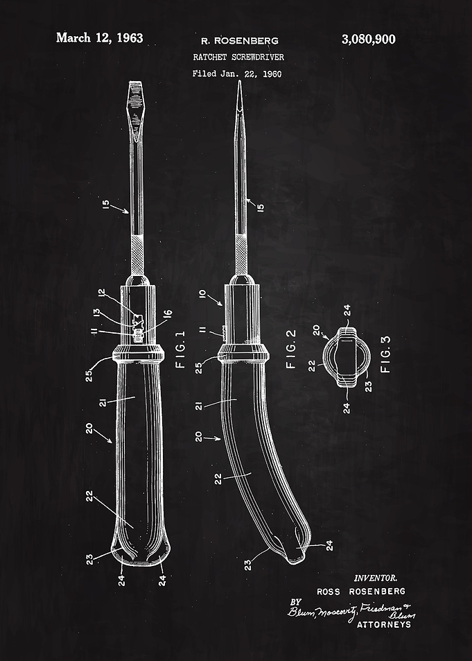 1963 Screwdriver Patent Ar