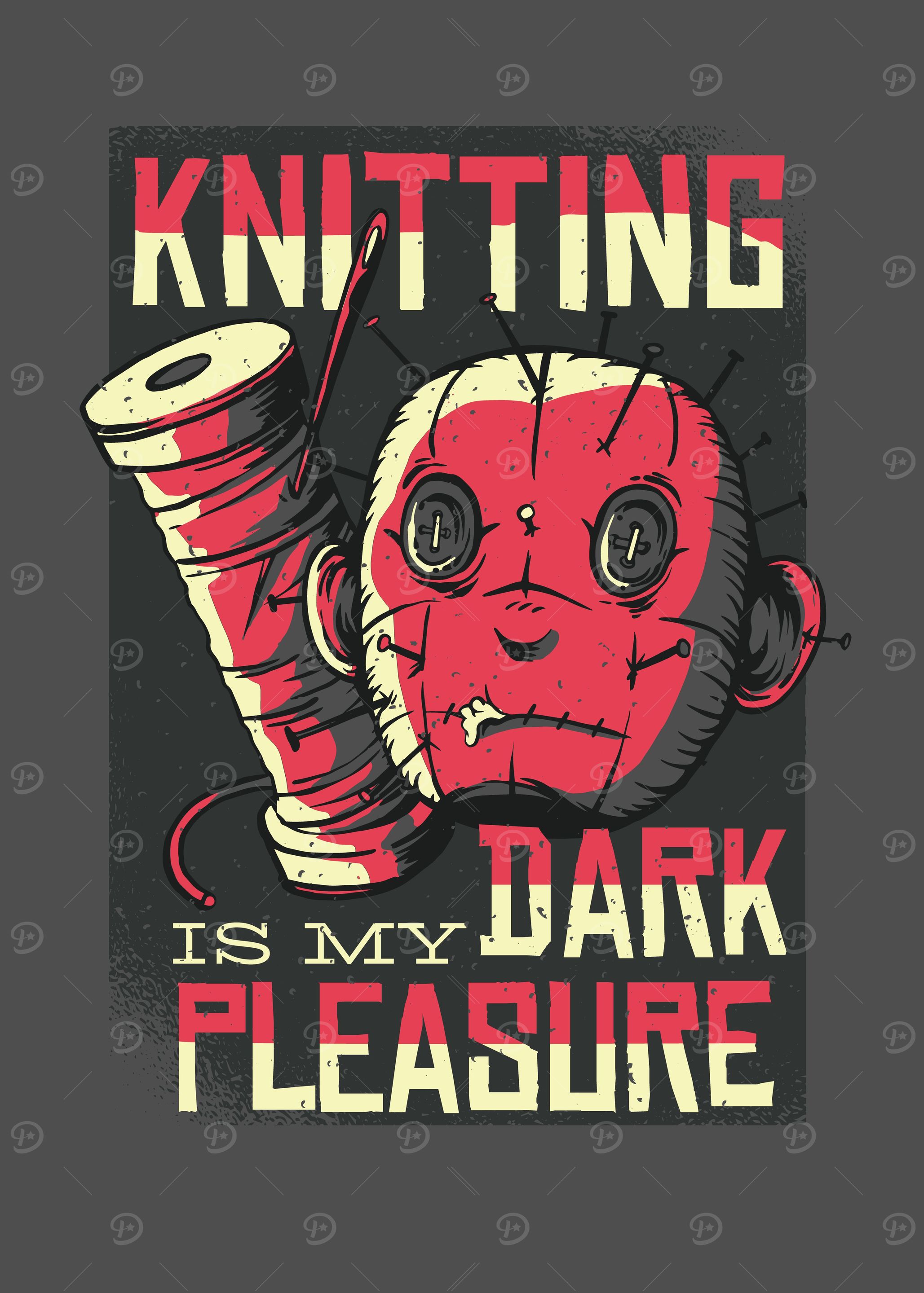 Knitting dark pleasure