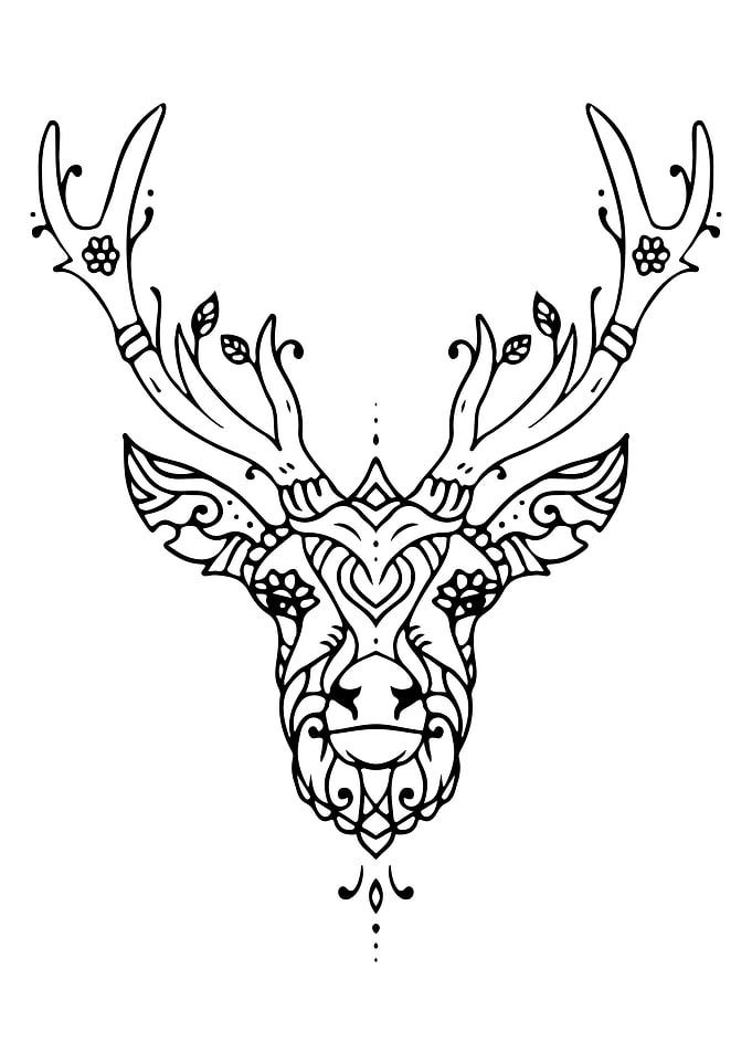 Deer Mandala