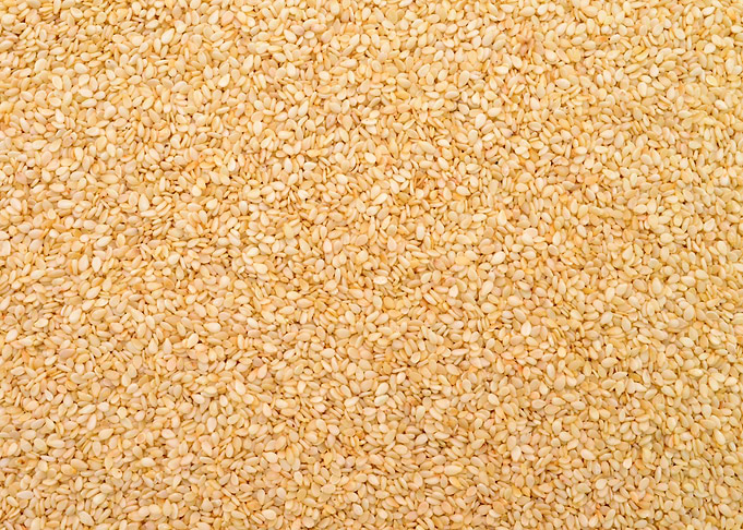 sesame seed texture
