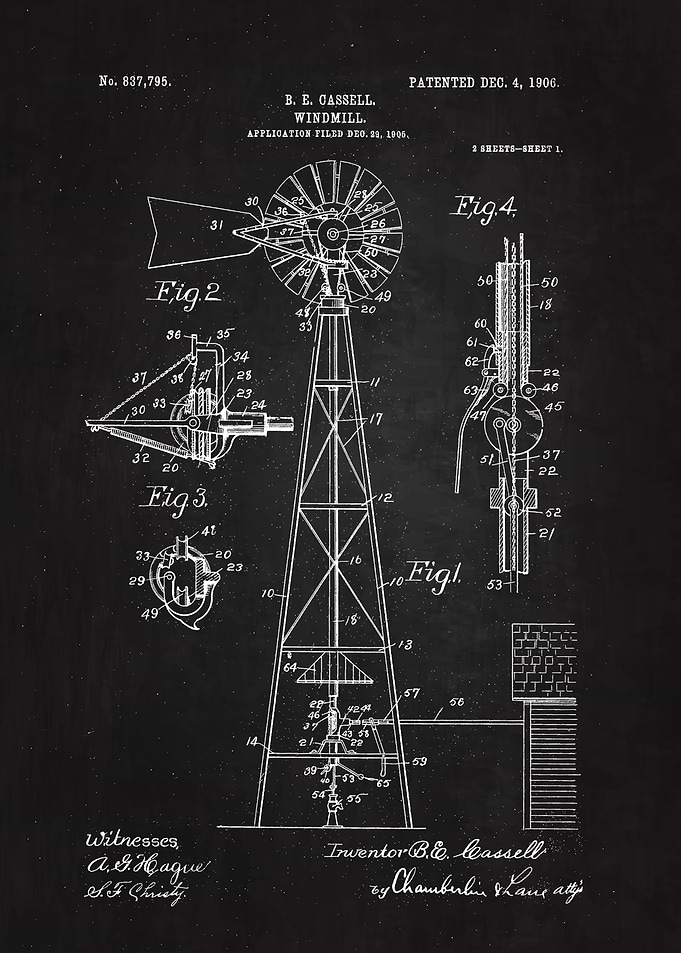 1906 Windmill Patent