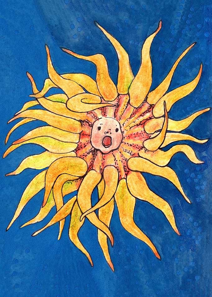 Sea Anemone Actinia Baby