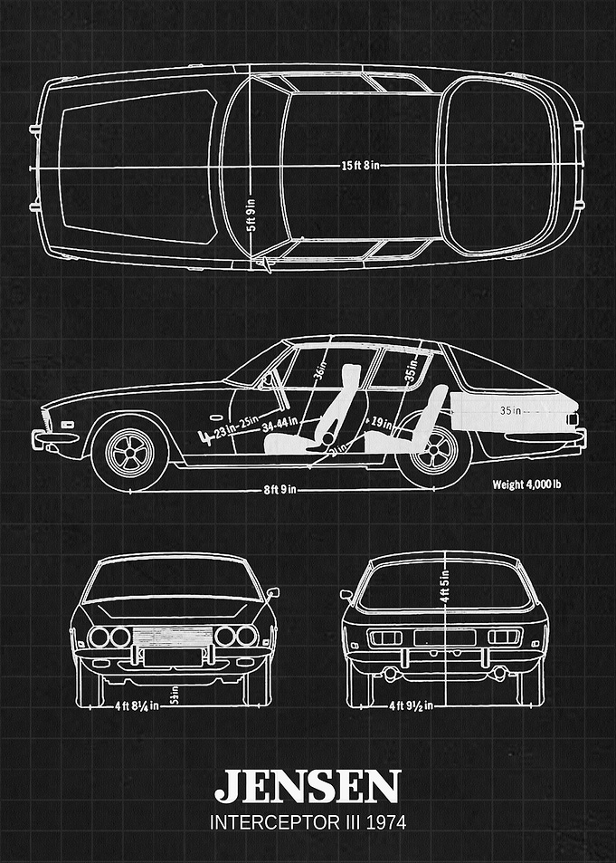 Jensen Interceptor III 197