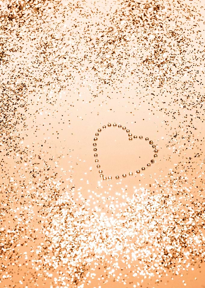 Sparkling ORANGE Glitter 1